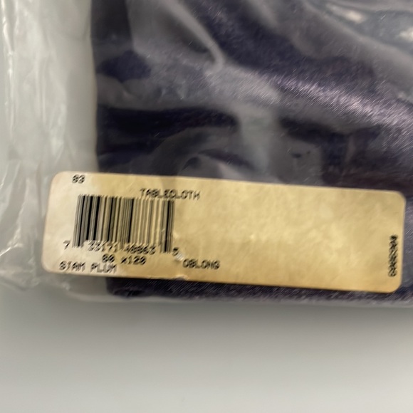 Plum, Tablecloth, By Charter Club - Picture 2 of 7